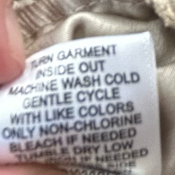 Tracey Evan’s/NWT/ XL/ Women's Cream faux Wrap Top - Picture 11 of 11